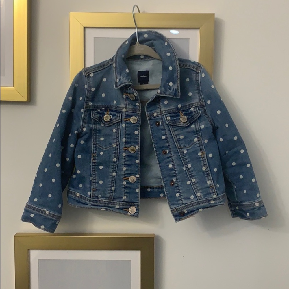 Toddler Icon Dot Denim Jacket